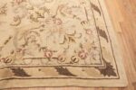 Corner Of Large Antique American Hooked Rug 50315 by Nazmiyal Antique Rugs