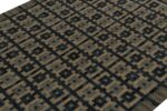 Detail Of Geometric Modern Swedish Inspired Kilim Rug 61090 by Nazmiyal Antique Rugs