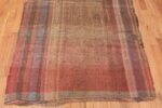 Detail Of Red Rust Vintage Persian Kilim Rug 60361 by Nazmiyal Antique Rugs