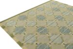 Detail Of Wool Modern Swedish Inspired Rug 61097 by Nazmiyal Antique Rugs