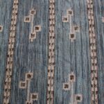 Detailed Of Blue Modern Swedish Style Geometric Rug 61086 by Nazmiyal Antique Rugs