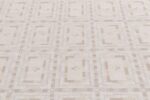 Details Of Modern Geometric Swedish Inspired Rug 61074 by Nazmiyal Antique Rugs