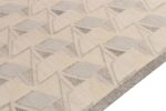 Details Of Modern Geometric Swedish Style Rug 61082 by Nazmiyal Antique Rugs