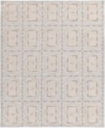 Modern Geometric Swedish Inspired Rug 61074 by Nazmiyal Antique Rugs