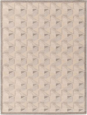 Modern Geometric Swedish Style Rug 61082 by Nazmiyal Antique Rugs
