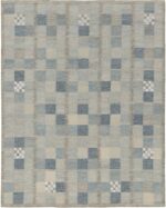Modern Swedish Style Rug 61068 by Nazmiyal Antique Rugs