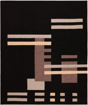 Rectangular Bauka Design Kilim Rug By Genaro Rivas 60868 by Nazmiyal Antique Rugs