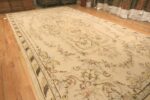 Side Of Large Antique American Hooked Rug 50315 by Nazmiyal Antique Rugs