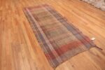 Side Of Red Rust Vintage Persian Kilim Rug 60361 by Nazmiyal Antique Rugs