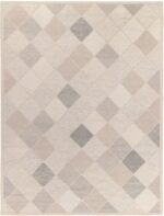 Swedish Inspired Modern Area Rug 61070 by Nazmiyal Antique Rugs