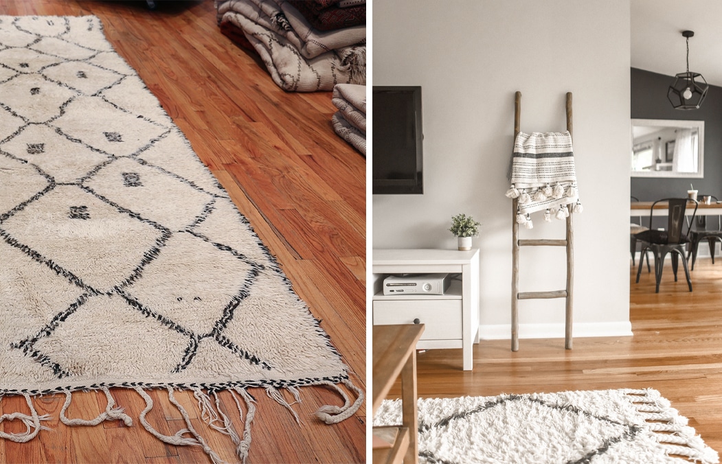 Vintage Moroccan Beni Ourain Rug by Nazmiyal Antique Rugs