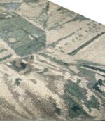 Weave Of Geometric Green Modern Boutique Rug 61105 by Nazmiyal Antique Rugs