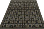 Whole View Of Geometric Modern Swedish Inspired Kilim Rug 61090 by Nazmiyal Antique Rugs