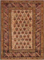 Antique Caucasian Chichi Rug 71804 by Nazmiyal Antique Rugs