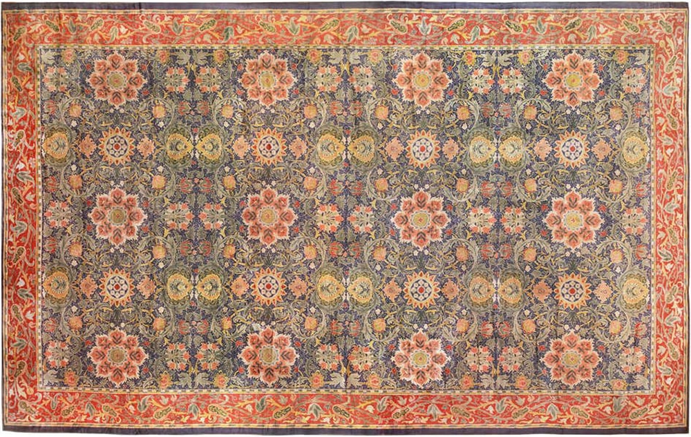 Antique Oversized Arts And Crafts William Morris Rug Antique Oversized Arts And Crafts William Morris Rug 49912 by Nazmiyal Antique Rugs