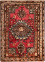 Antique Persian Sarouk Farahan Rug 71783 by Nazmiyal Antique Rugs