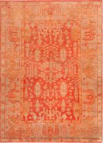 Antique Turkish Oushak Area Rug 71753 by Nazmiyal Antique Rugs