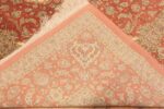 Back Of Fine Room Size Vintage Persian Silk Qum Rug 70245 by Nazmiyal Antique Rugs