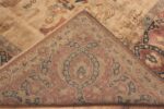 Back Of Large Antique Persian Tabriz Area Rug 71774 by Nazmiyal Antique Rugs