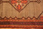 Border Of Antique Persian Serab Area Rug 71741 by Nazmiyal Antique Rugs