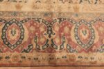 Border Of Large Antique Persian Tabriz Area Rug 71774 by Nazmiyal Antique Rugs