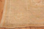 Corner Of Antique Turkish Oushak Area Rug 70883 by Nazmiyal Antique Rugs