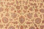 Detail Of Fine Room Size Vintage Persian Silk Qum Rug 70245 by Nazmiyal Antique Rugs