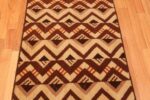 Detail Of Geometric Vintage French Art Deco Runner Rug 70969 by Nazmiyal Antique Rugs