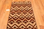 Detailed Of Geometric Vintage French Art Deco Runner Rug 70968 by Nazmiyal Antique Rugs