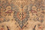 Detailed Of Large Antique Persian Tabriz Area Rug 71774 by Nazmiyal Antique Rugs
