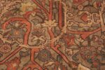 Details Of Fine Antique Persian Silk Heriz Area Rug 71577 by Nazmiyal Antique Rugs