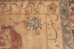 Details Of Large Antique Persian Tabriz Area Rug 71774 by Nazmiyal Antique Rugs