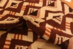 Pile Of Geometric Vintage French Art Deco Runner Rug 70969 by Nazmiyal Antique Rugs
