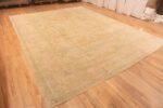 Side Of Antique Turkish Oushak Area Rug 70883 by Nazmiyal Antique Rugs