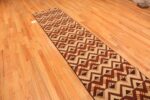 Side Of Geometric Vintage French Art Deco Runner Rug 70968 by Nazmiyal Antique Rugs