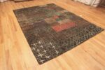 Side Of Vintage Paul Klee Ege Art Line Carpet Named Structural1 71715 by Nazmiyal Antique Rugs