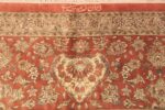 Signature Of Fine Room Size Vintage Persian Silk Qum Rug 70245 by Nazmiyal Antique Rugs