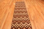 Whole View Of Geometric Vintage French Art Deco Runner Rug 70968 by Nazmiyal Antique Rugs