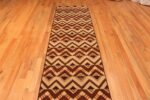 Whole View Of Geometric Vintage French Art Deco Runner Rug 70969 by Nazmiyal Antique Rugs