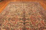 Whole View Of Large Antique Persian Kerman Floral Rug 71778 by Nazmiyal Antique Rugs