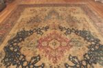 Whole View Of Large Antique Persian Tabriz Area Rug 71774 by Nazmiyal Antique Rugs