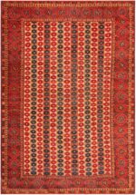Antique Afghan Beshir Ersari Rug 71313 by Nazmiyal Antique Rugs