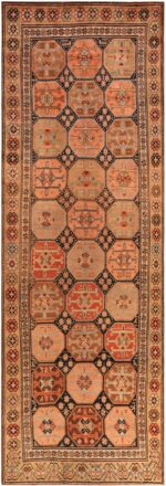 Antique Caucasian Karabagh Runner Rug 71832 by Nazmiyal Antique Rugs