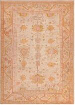 Antique Turkish Oushak Rug 71739 by Nazmiyal Antique Rugs