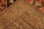 Back Of Antique Caucasian Karabagh Runner Rug 71832 by Nazmiyal Antique Rugs