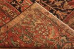 Back Of Antique Persian Heriz Area Rug 71796 by Nazmiyal Antique Rugs