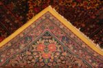 Back Of Antique Persian Kashan Area Rug 71763 by Nazmiyal Antique Rugs