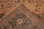 Back Of Antique Persian Mohtasham Kashan Rug 71342 by Nazmiyal Antique Rugs