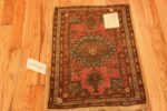 Back Of Antique Persian Sarouk Farahan Rug 71783 by Nazmiyal Antique Rugs