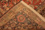 Back Of Antique Persian Sultanabad Rug 71798 by Nazmiyal Antique Rugs